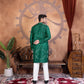 BANDHANI JAQUARD KURTA