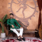 BANDHANI JAQUARD KURTA