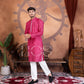 BANDHANI JAQUARD KURTA