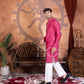 BANDHANI JAQUARD KURTA