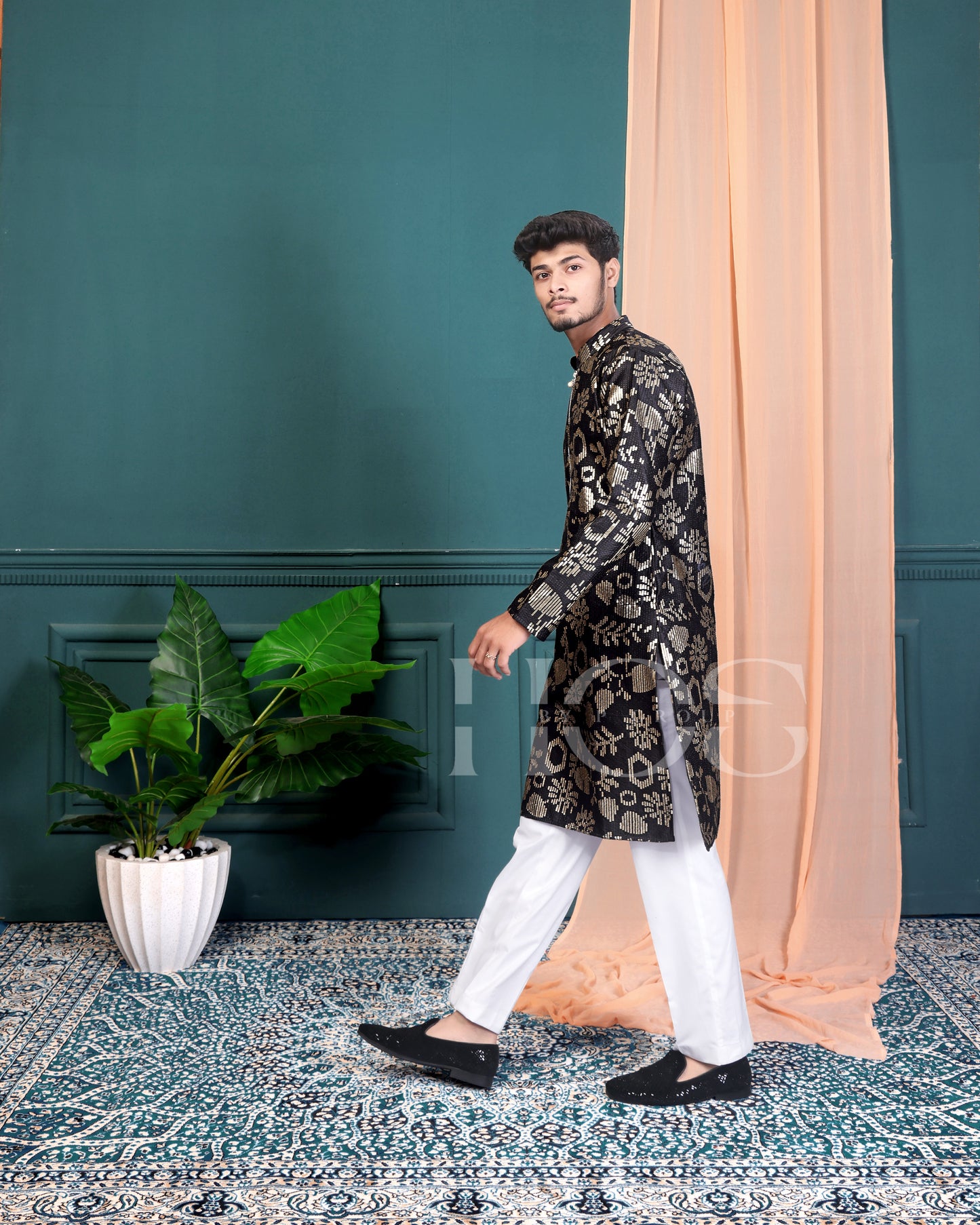 PALM DESIGNER KURTA