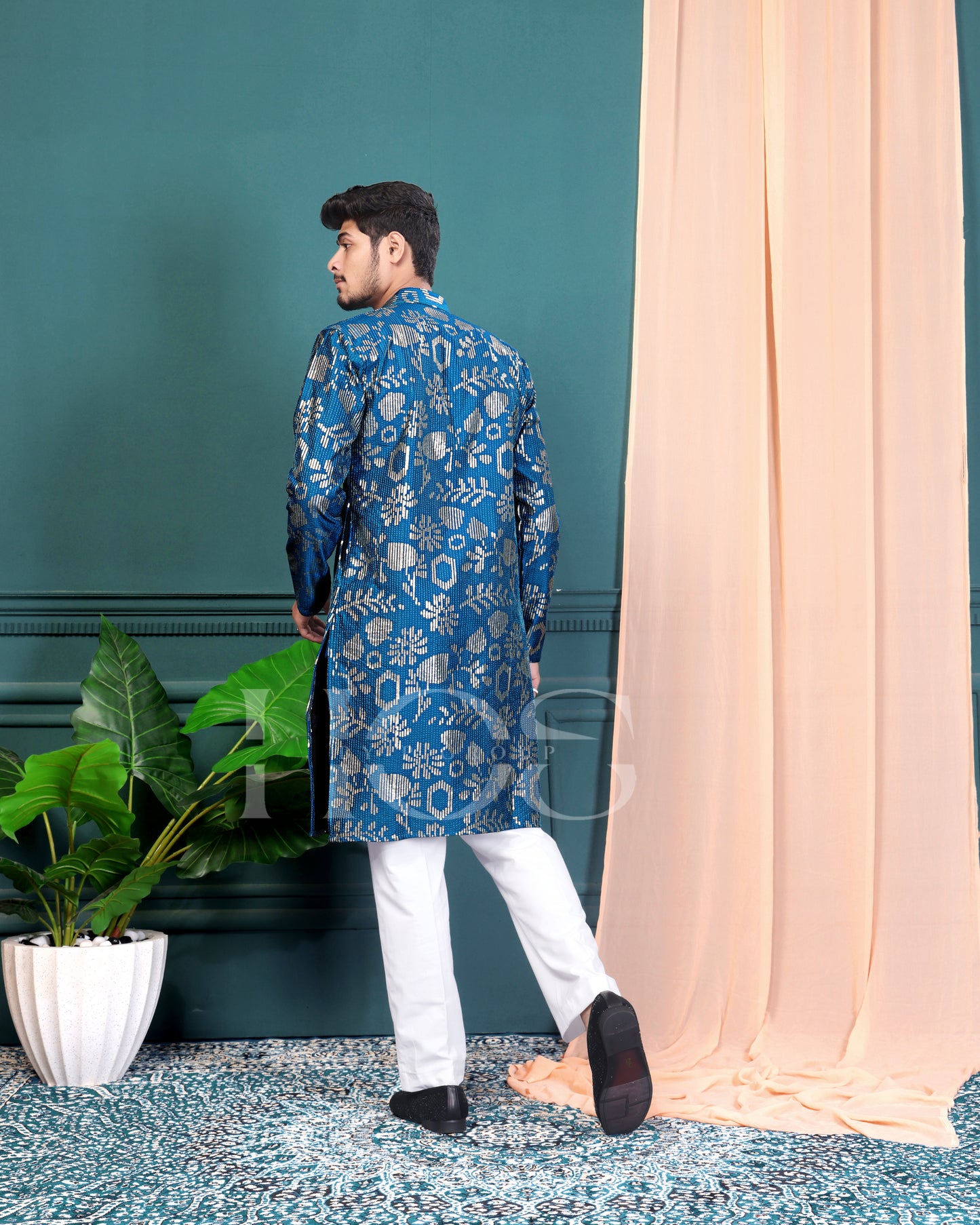 PALM DESIGNER KURTA