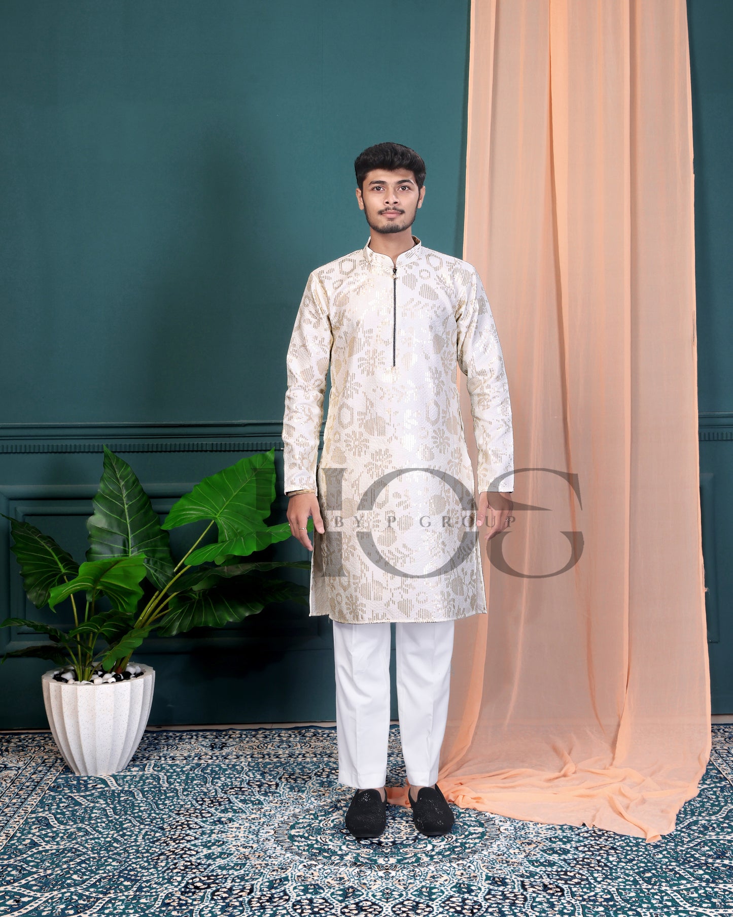 PALM DESIGNER KURTA