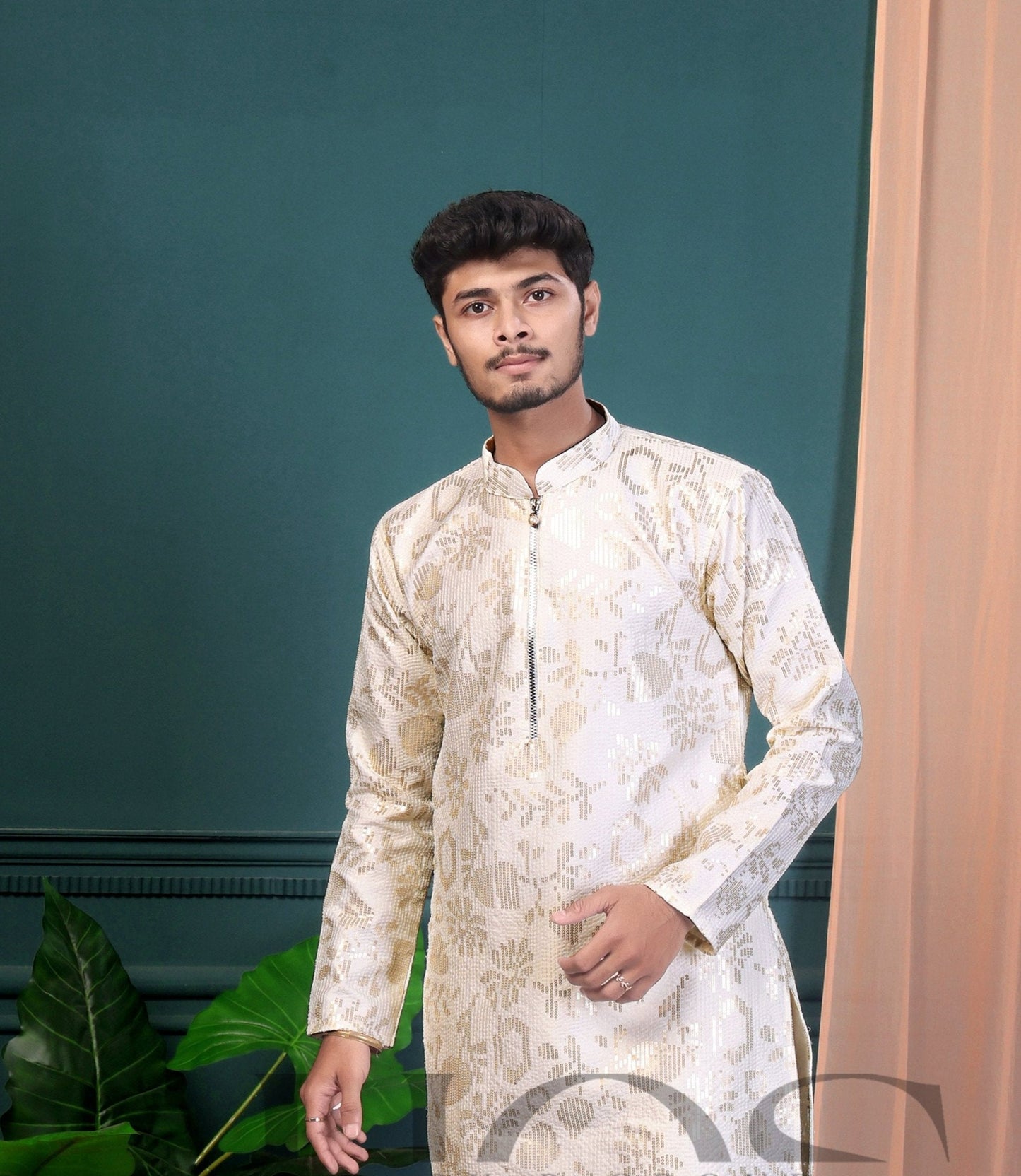 PALM DESIGNER KURTA