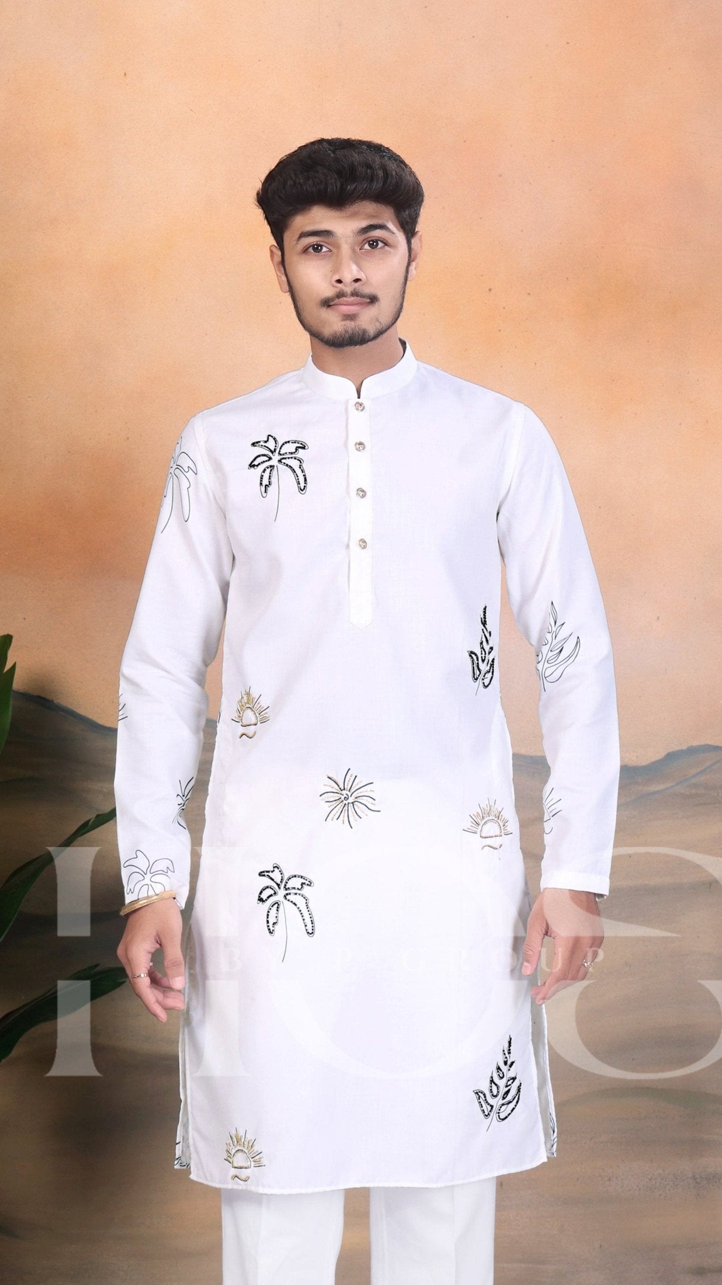 COC0SUN HANDWORK DESIGNER KURTA