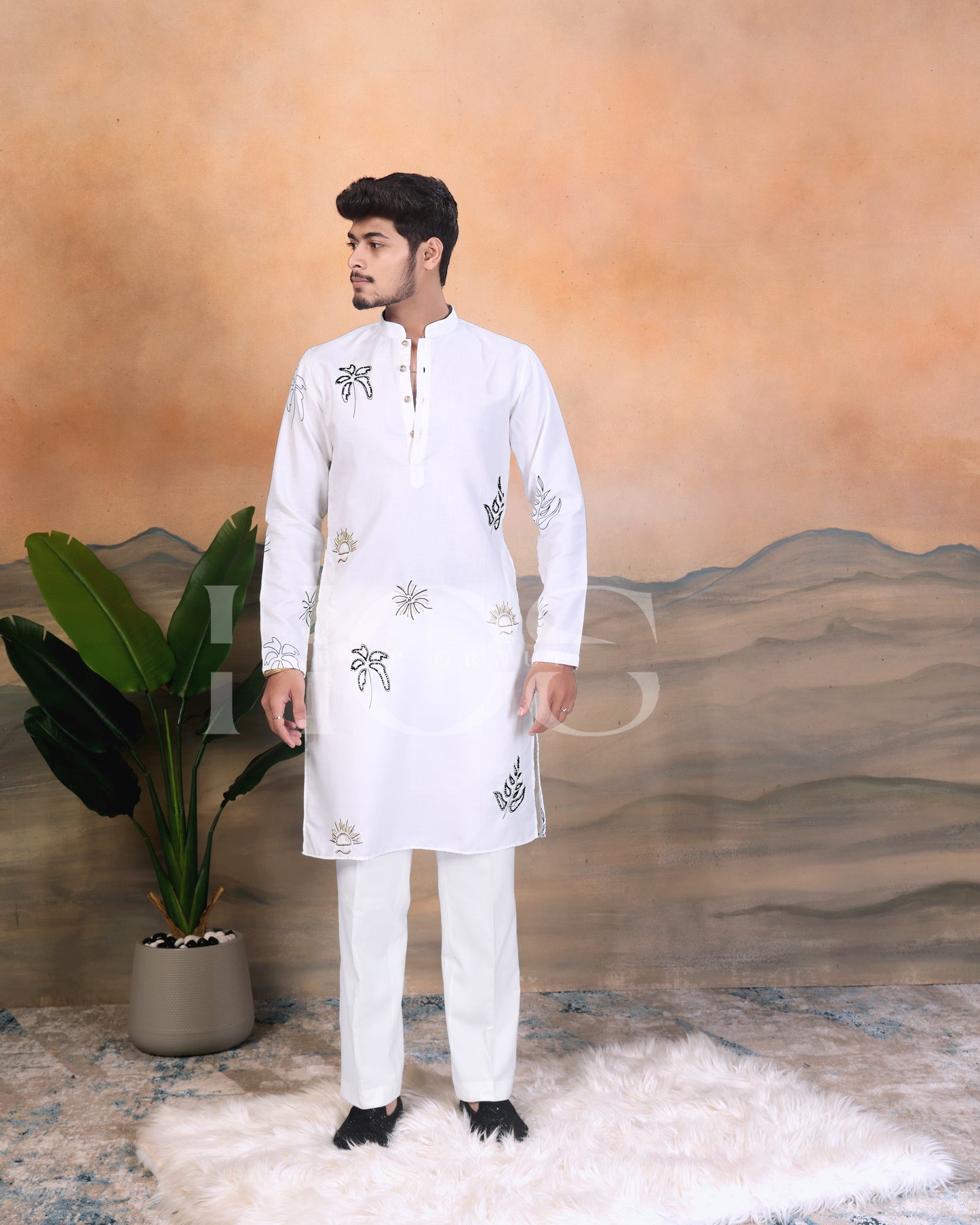 COC0SUN HANDWORK DESIGNER KURTA